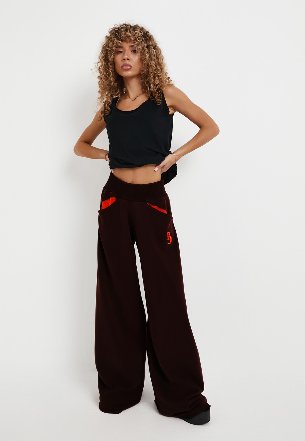 Брюки VIVA горький шоколад