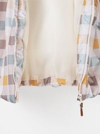 Куртка демисезонная "Клеточка" 0+