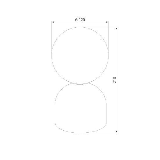 16041 / настольный светильник / Miki