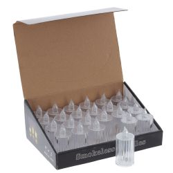 GAEM Изделие декоративное "Свеча" (подсветка, 3xLR54) (блок 24шт), D 3.5 см, L3,5 W3,5 H8 см