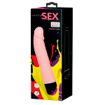 Телесный вибратор-ротатор 24см Baile Flesh Vibe BW-006099