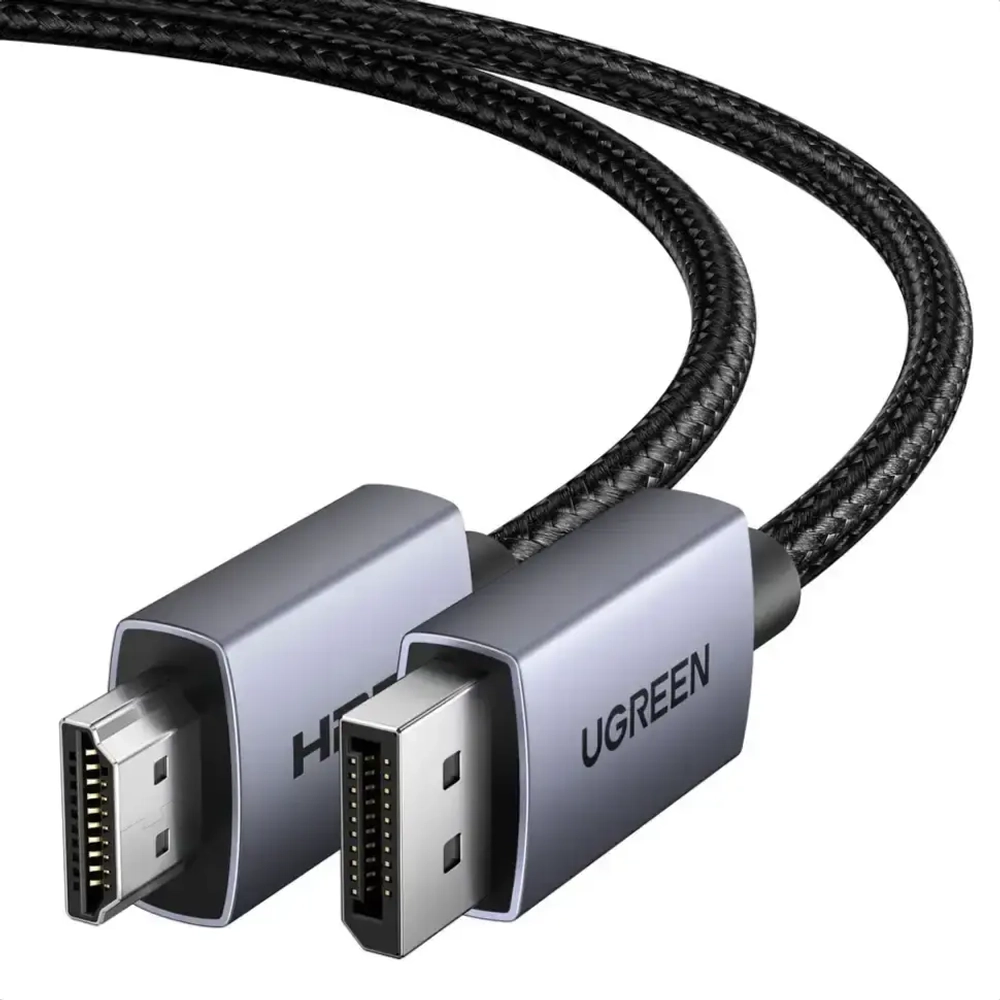 Кабель DisplayPort - HDMI, 5m, 4K@30Hz, UGREEN 35845