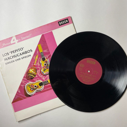 Винтажная виниловая пластинка LP Los Pepito Machucambos Singen Und Spielen (Germany 1961) La Cucaracha
