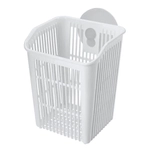 Держатель подвесной на присосе Helper, 94х121 мм, Белый