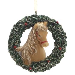 GAEM Фигурка декоративная подвесная "Лошадка", L8,5 W1 H8,5 см