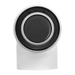 Отвод коаксиальный Royal Thermo 80/125, 90 гр. M/F для конденсационных котлов