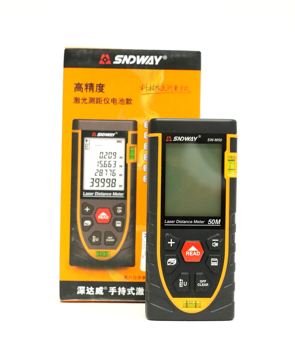 ДАЛЬНОМЕР ЛАЗЕРНЫЙ SNDWAY SW-M50