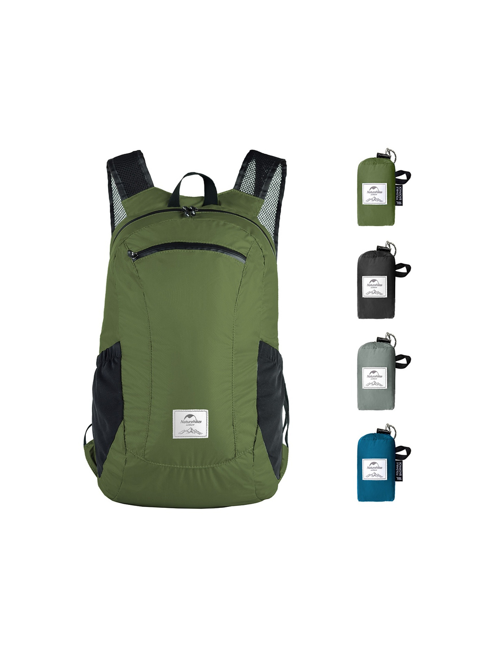 Рюкзак Naturehike 18L NH17A012-B Ultra-Light компактный зеленый