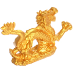 Фигурка «Дракон - Золотой стиль» 9,5*2,5*6 см