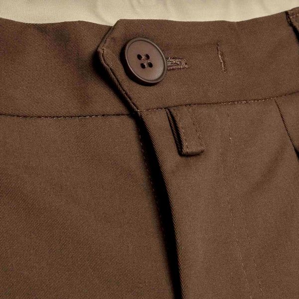 Брюки Basic Chocolate коричневые - фото 7