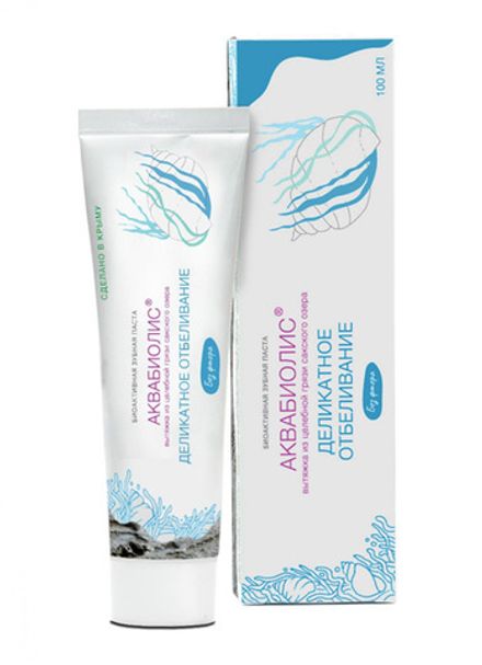 Аквабиолис Зубная паста «Деликатное отбеливание»
