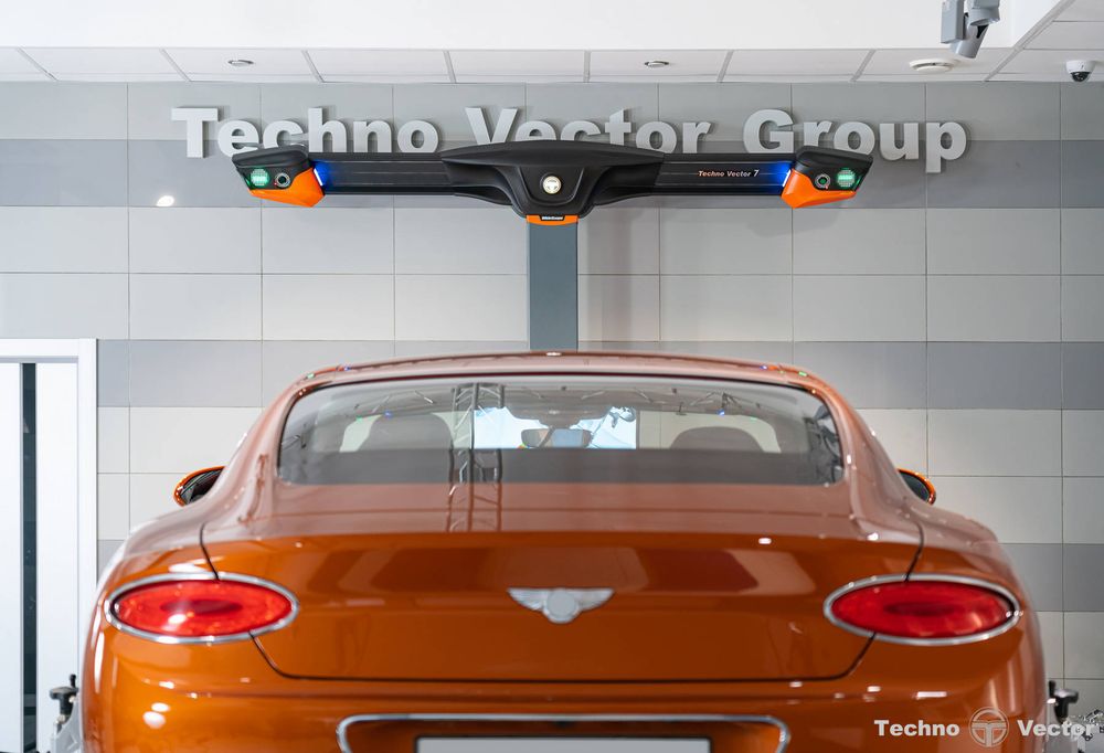 ТехноВектор (7202 TAS) стенд сход-развал 3D