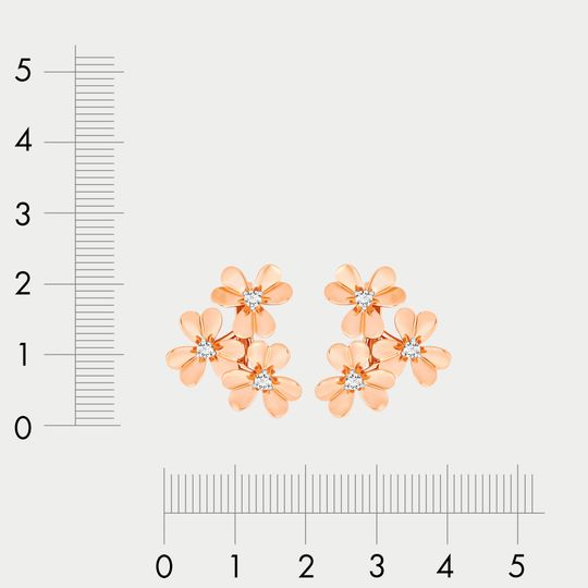 Серьги золотые