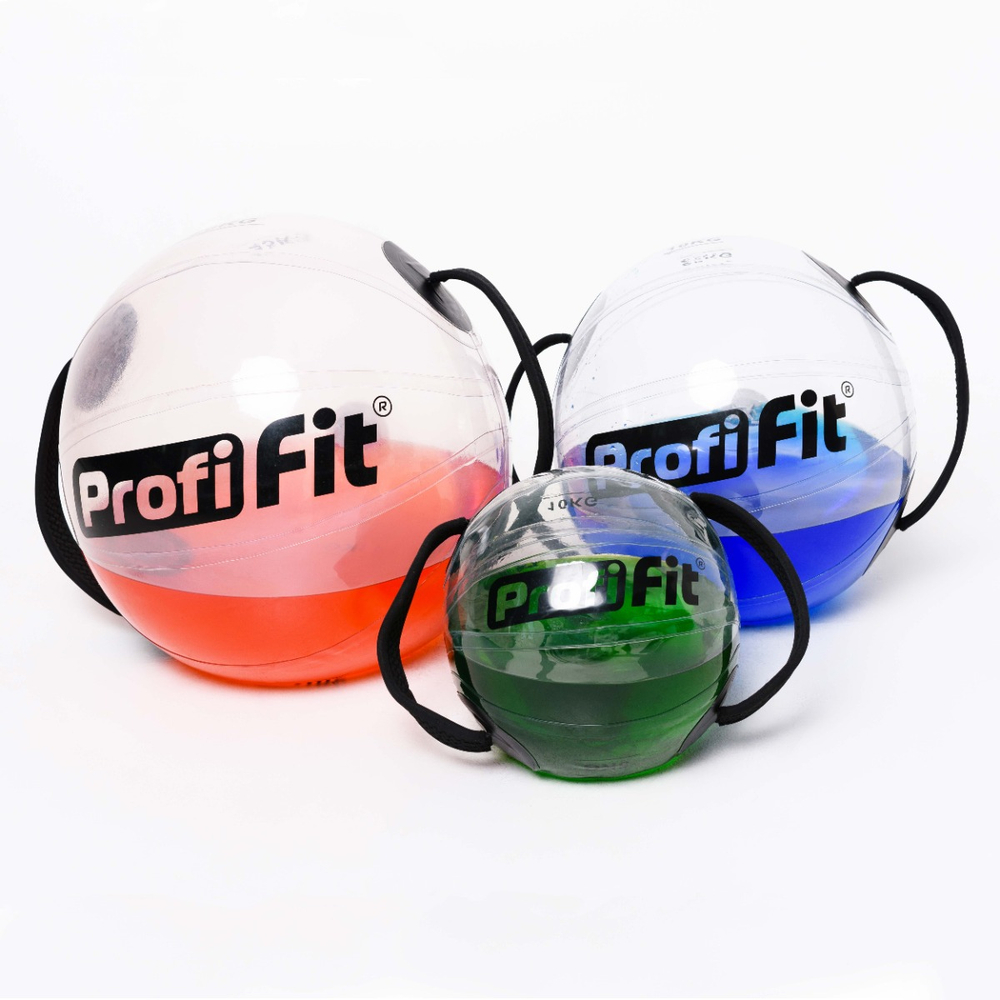 Мяч для функционального тренинга Water Ball 40 см PROFI-FIT