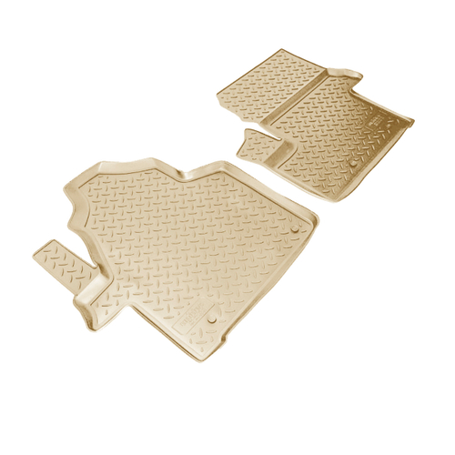 Ковры в салон Norplast/Unidec для Volkswagen Crafter (2006-)Полиуретан,Бежевый,передние арт.NPL-Po-95-11-B