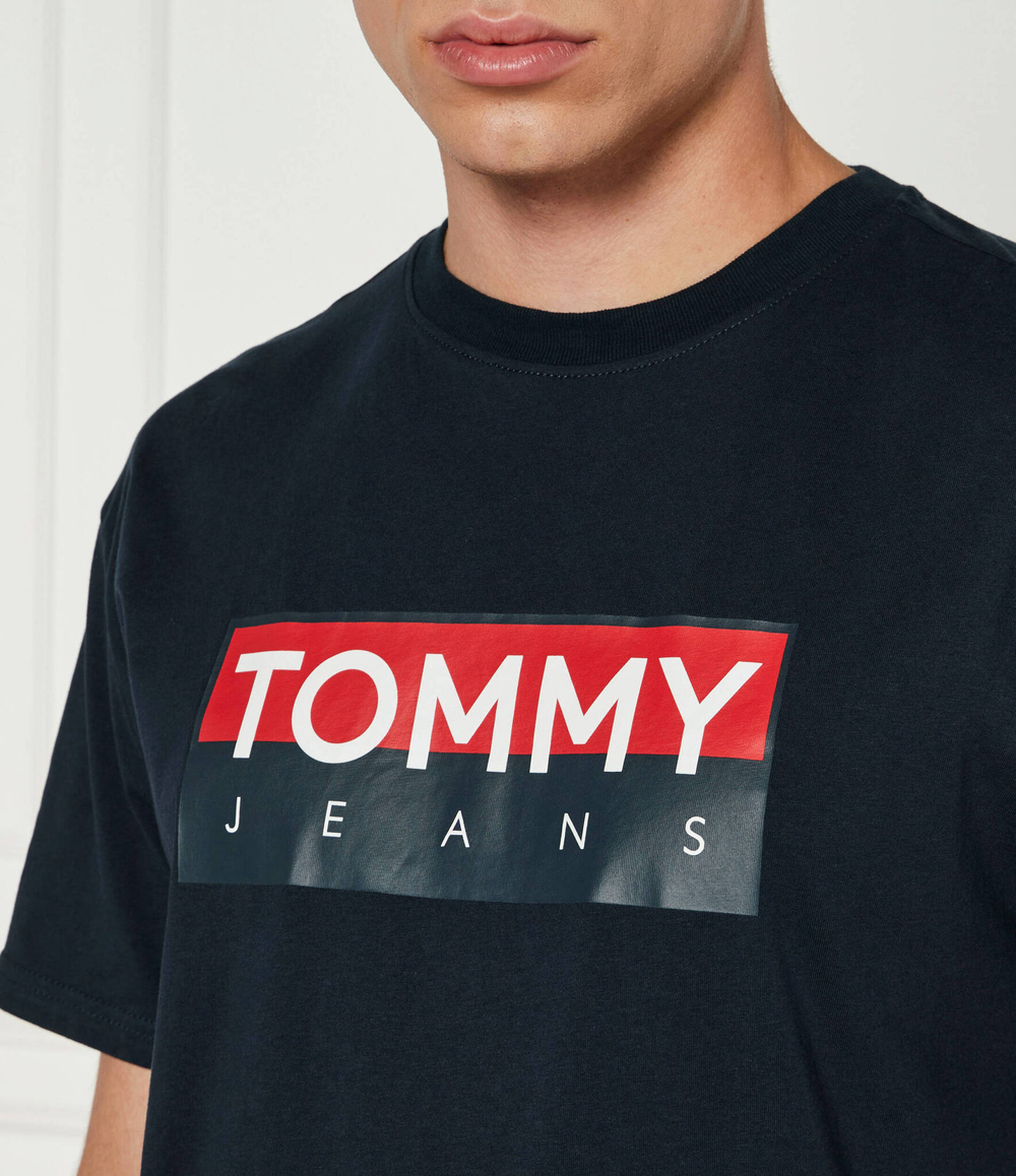 Футболка Tommy Jeans - темно-синий(DM0DM19684)