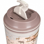 Термостакан с клапаном 350мл «Карта» светло-бежевый