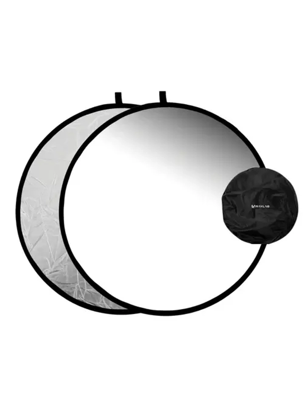 Отражатель 2в1 Raylab RF-09 белый/серебристый 80см