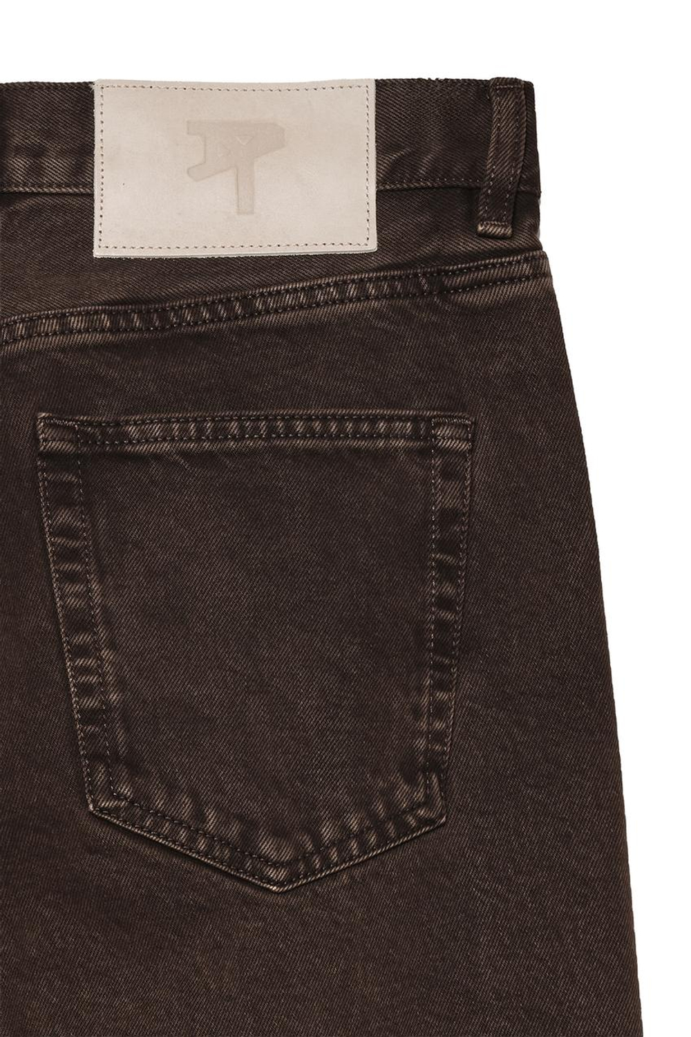 ZARA X BENITO ANTONIO ДЖИНСЫ FLARE FIT, КОРИЧНЕВЫЙ