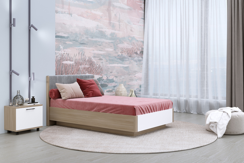 Кровать Грейс (1,2*2,0) КР-4011-В
