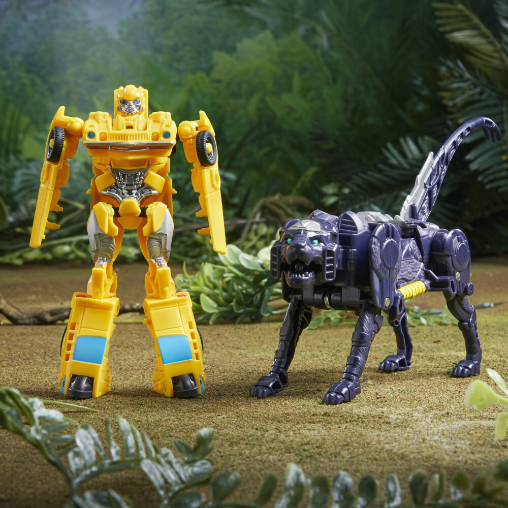 Hasbro Transformers Beast Alliance - Фигурка Beast Jointer Bumblebee 13 см Rise of the Beasts, 2 шт. / артикул   F3898 F4617  / GTIN 5010993958436