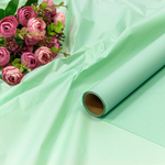 Пленка В рулоне 10 м х 58 см "Тишью" ламинированная (Мятный)