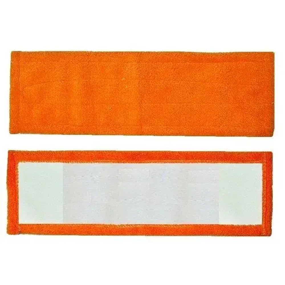 Насадка к швабре Р033СА из микрофибры (оранжевая)