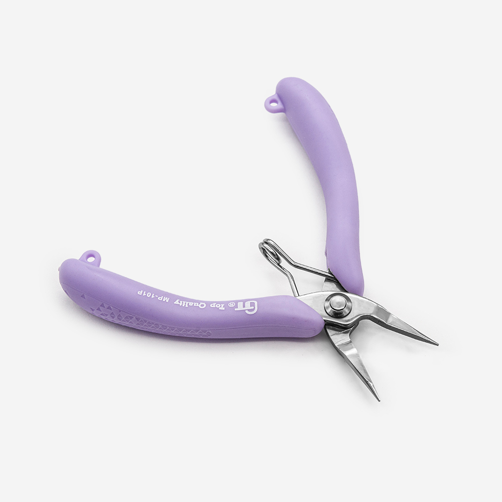 Стальные плоскогубцы MP-101P, 110*80мм, фиолетовый