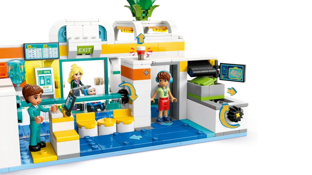 Конструктор LEGO Friends 42656 Аэропорт Хартлейк-Сити и самолет