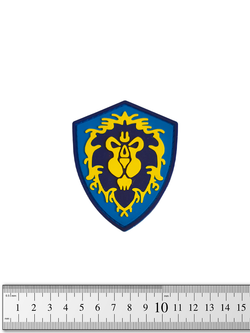 Шеврон Warcraft. Альянс PVC