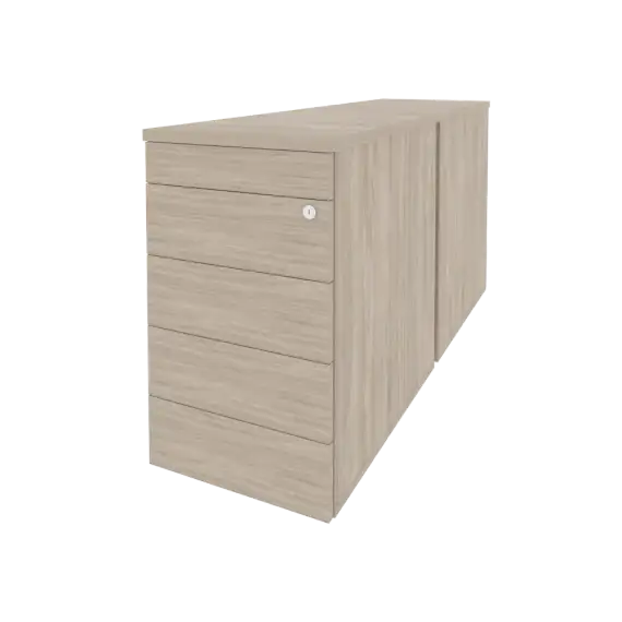 Onix Тумба двойная приставная/опорная (TIP-ON) O.TPO-2.7 TIP 432*1475*750