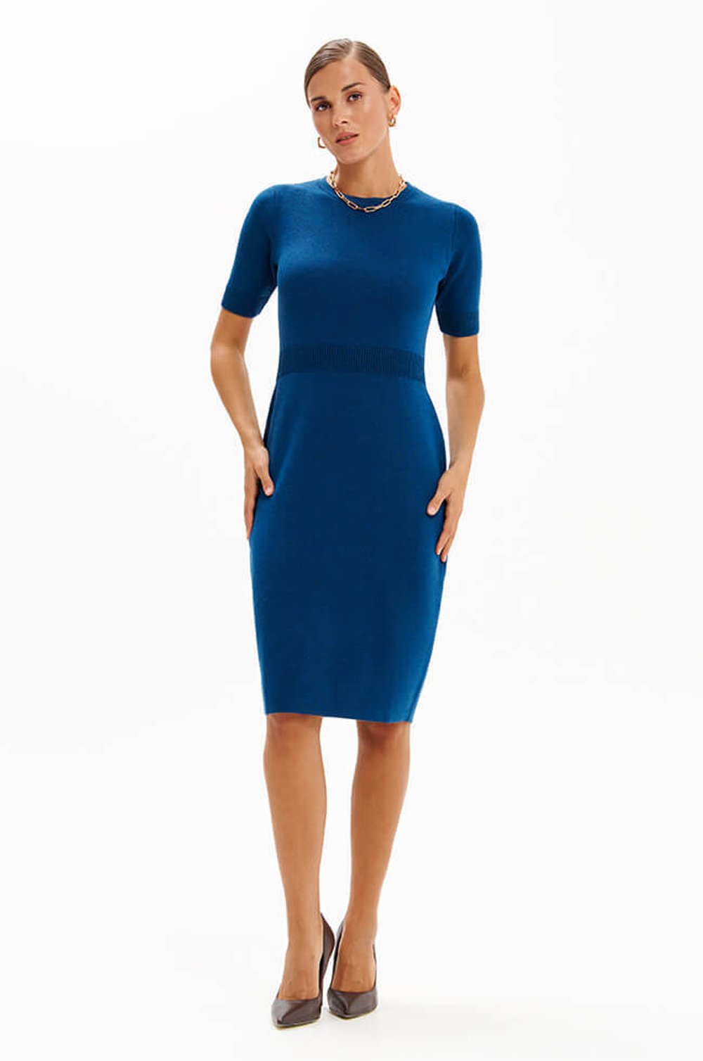 51700 Платье женское (бирюзовый)