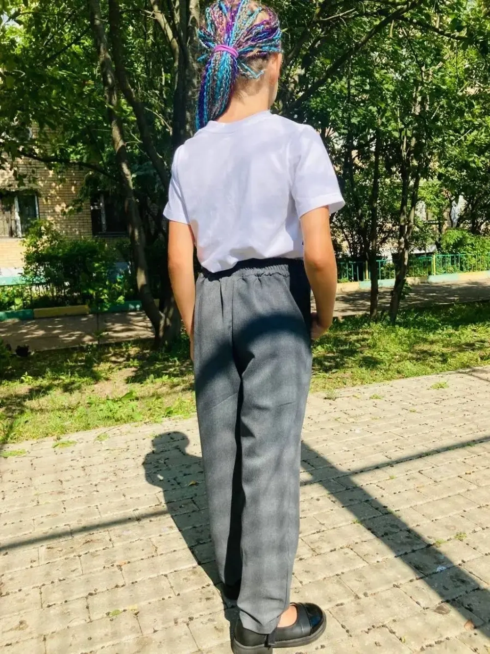 Брюки классические для школы