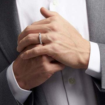 Кольцо Graff Spiral Pavé Diamond Band