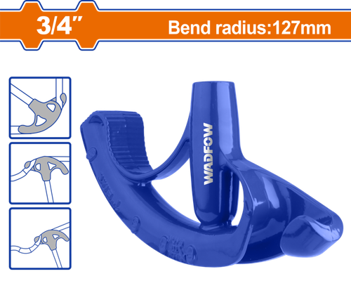 Трубогиб ручной 3/4" 127 мм (6) WADFOW WTB0134