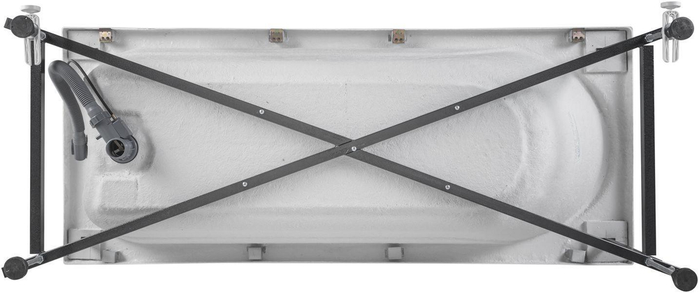 Акриловая ванна Aquanet West NEW 170x70 (с каркасом)