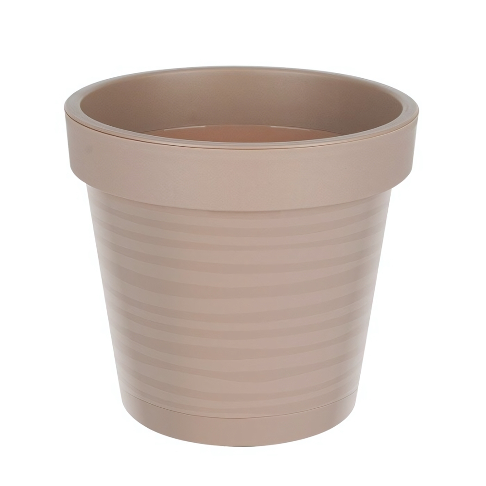 Горшок цветочный Барселона 3,75л, цвет кофейный