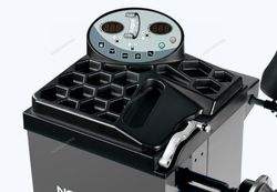 NORDBERG (4523N1G) Станок балансировочный с автоматическим вводом 2х параметров, лазером и автостопом (серый)