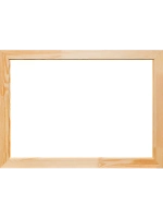 Деревянная рама 55x85 для картин на подрамнике сеч. 60x18