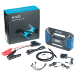 NORDBERG (WSA25) Устройство пусковое портативное 5/12/15V с компрессором, емкость 25 Aч