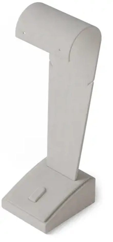 Подставка для гарнитура/кобра/2 отверстия/язычок/накладка/наклонное основание/ф.№1 (ПЭТ карман)/Н-170 мм, 55×60×170 мм