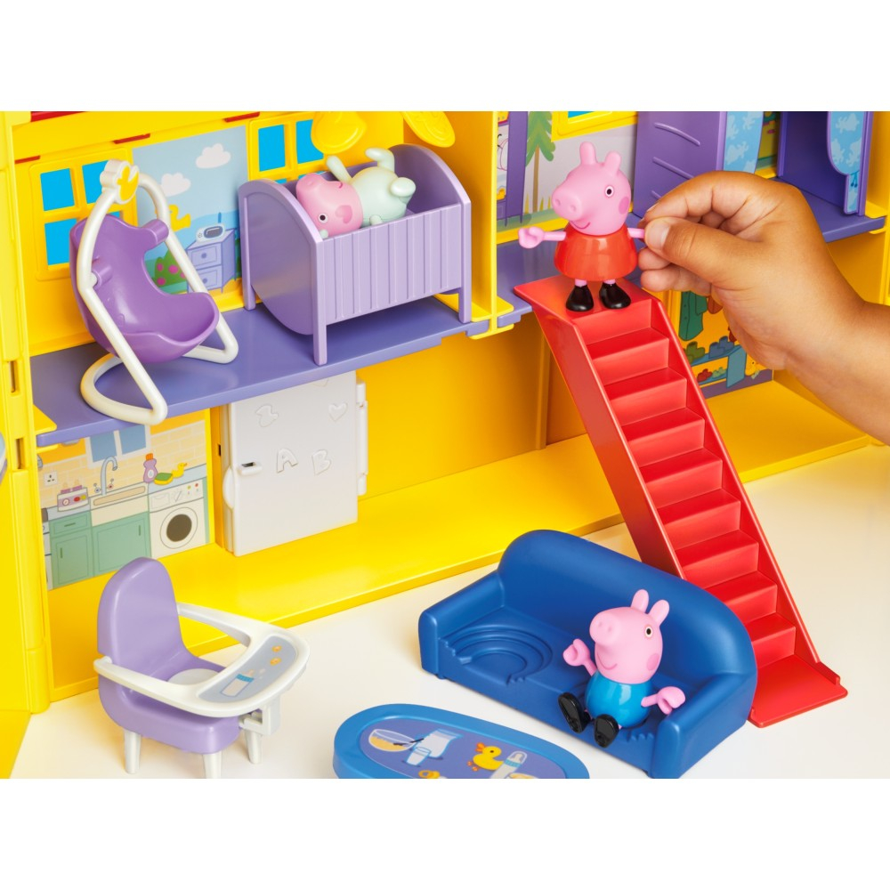 Hasbro Świnka Peppa - Большой семейный дом Пеппы + 3 фигурки G0508