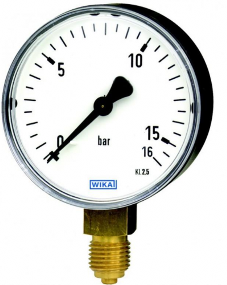 Манометр  избыточного давления от  0 до 16 bar(111.10.100)