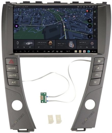 Магнитола для Lexus ES350 2006-2012 XV40 - Carmedia SF-9118 QLed+2K, Android 13, UIS7870 (DUDU7), CarPlay, SIM-слот