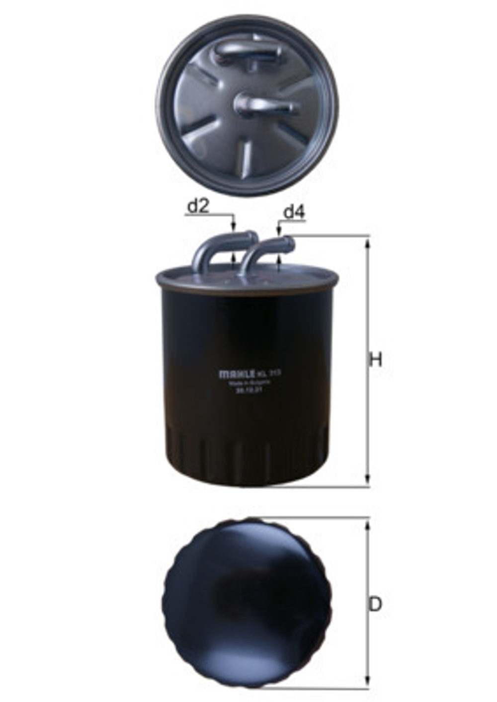 MAHLE - KL313-MAH - Fuel Filter