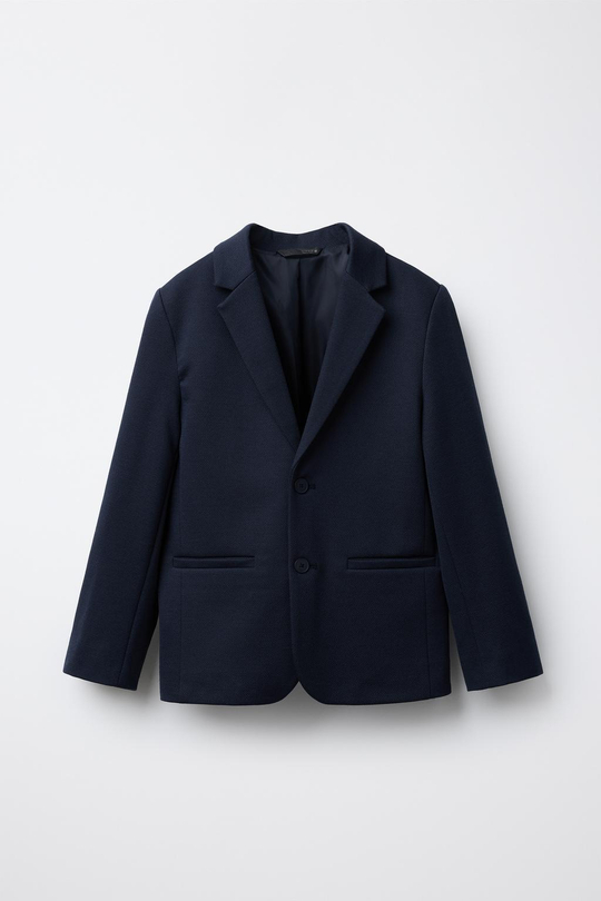 ZARA КОСТЮМНЫЙ БЛЕЙЗЕР COMFORT, МОРСКОЙ СИНИЙ
