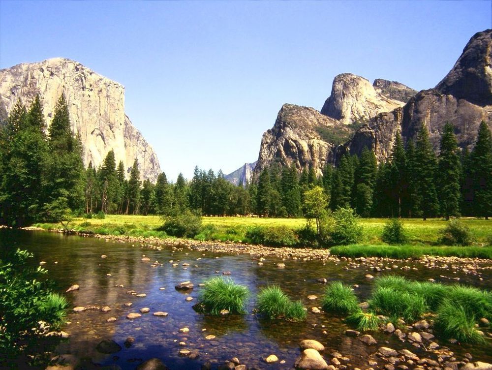 Инфракрасный обогреватель-картина РЭН-5 "Горный ручей", 0,5 кВт