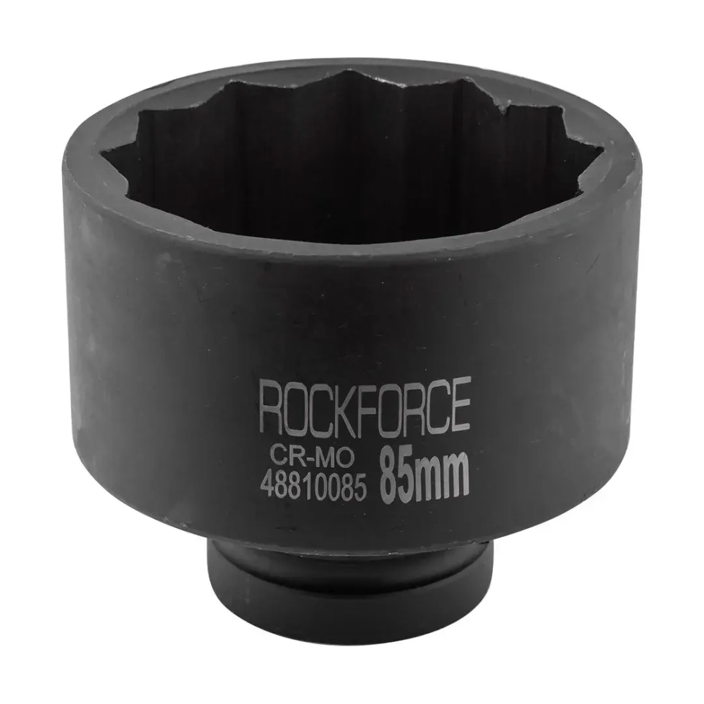 Головка ударная глубокая 85мм 12гр. 1'' RockForce##Rock FORCE RF-48810085