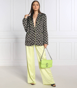 сатиновый пиджак monogram Karl Lagerfeld - черный(225W1406)