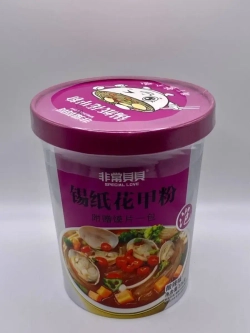 Лапша фунчоза "Гуанхуа" с овощами и моллюсками кисло-острая